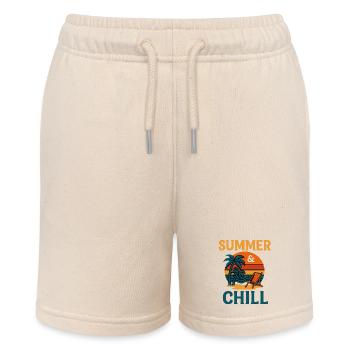 Summer & Chill - Stanley/Stella Teenager Bio-Joggingshorts MINI BOLTER - Natur - Vorne