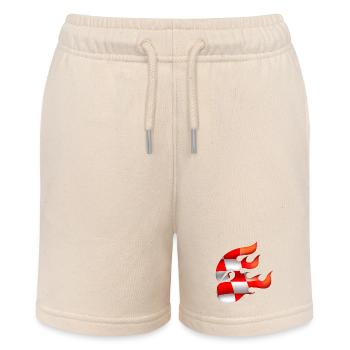 Drapeau de la Croatie - Croatie - Ninja - Short bio MINI BOLTER Stanley/Stella Ado - écru doux - Devant