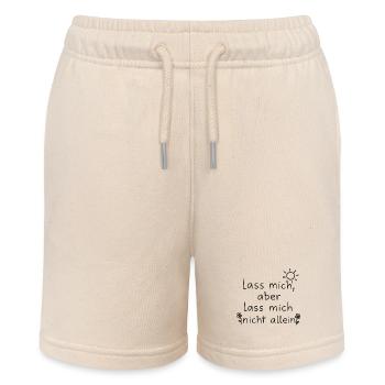 Leave me, but don't leave me aloneFlowersSun - Stanley/Stella MINI BOLTER Organic Teen Jogging Shorts - soft Ecru - Front