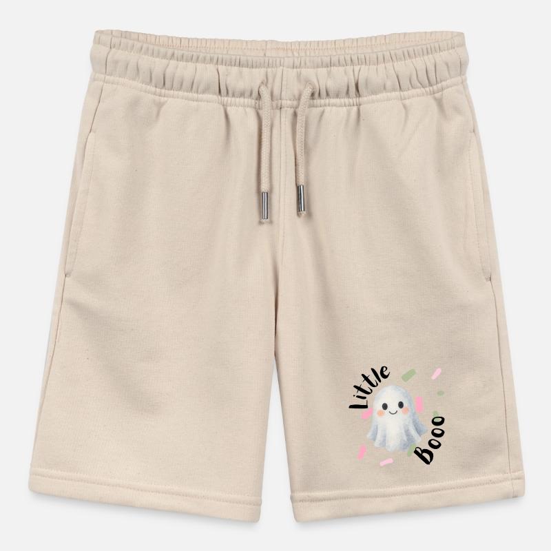 Geist Ghost Halloween Geschenk Geschenkidee Stanley/Stella Teenager Bio-Joggingshorts MINI BOLTER