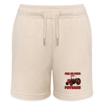 Red Tractor: Bauern in Aktion - Stanley/Stella Teenager Bio-Joggingshorts MINI BOLTER - Natur - Vorne