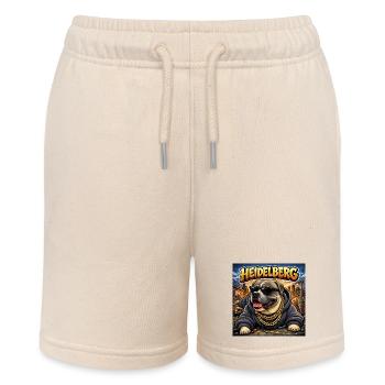 Heidelberg Bulldog Streetstyle - Stanley/Stella Teenager Bio-Joggingshorts MINI BOLTER - Natur - Vorne