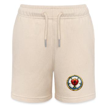 Martin-Luther-Rose - Stanley/Stella Teenager Bio-Joggingshorts MINI BOLTER - Natur - Vorne