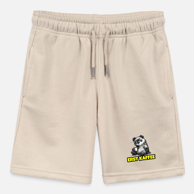 Erst Kaffee – Grumpy Bär (Morgenmuffel Sketch) Stanley/Stella Teenager Bio-Joggingshorts MINI BOLTER