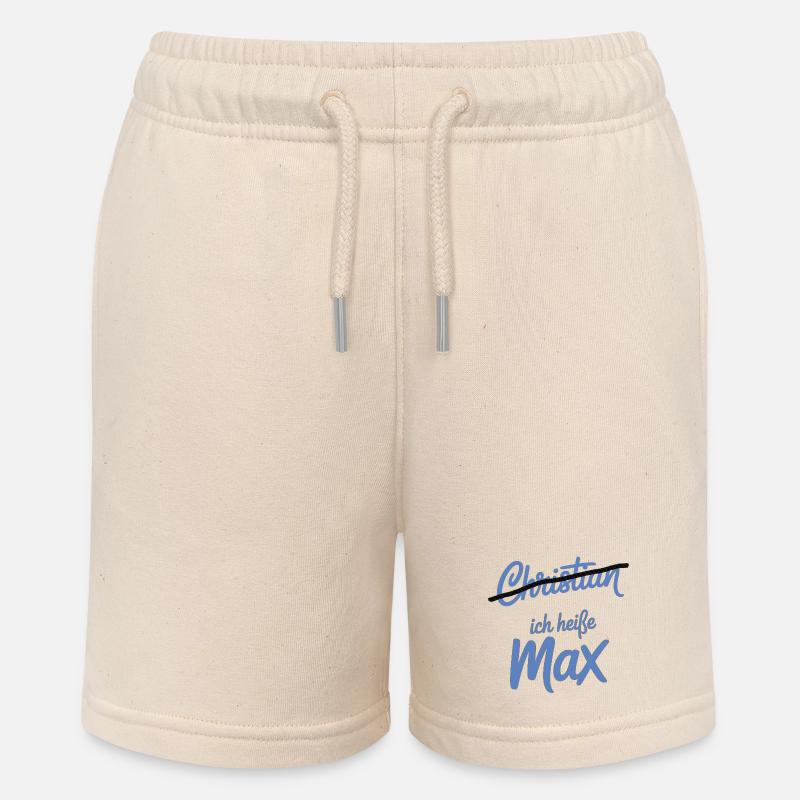 Christian Max Combo - Short bio MINI BOLTER Stanley/Stella Ado - écru doux