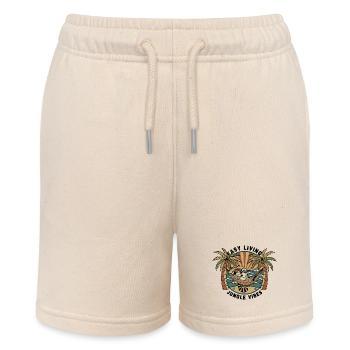 Waschbär-Hängematten-Dschungel – einfaches Leben - Stanley/Stella Teenager Bio-Joggingshorts MINI BOLTER - Natur - Vorne
