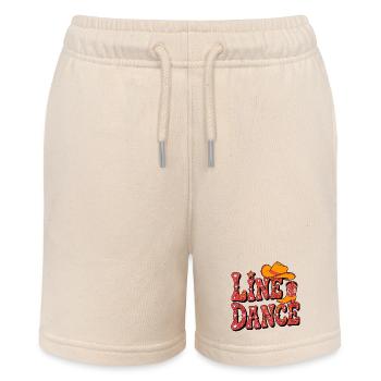 Line Dance Western Flair - Stanley/Stella Teenager Bio-Joggingshorts MINI BOLTER - Natur - Vorne