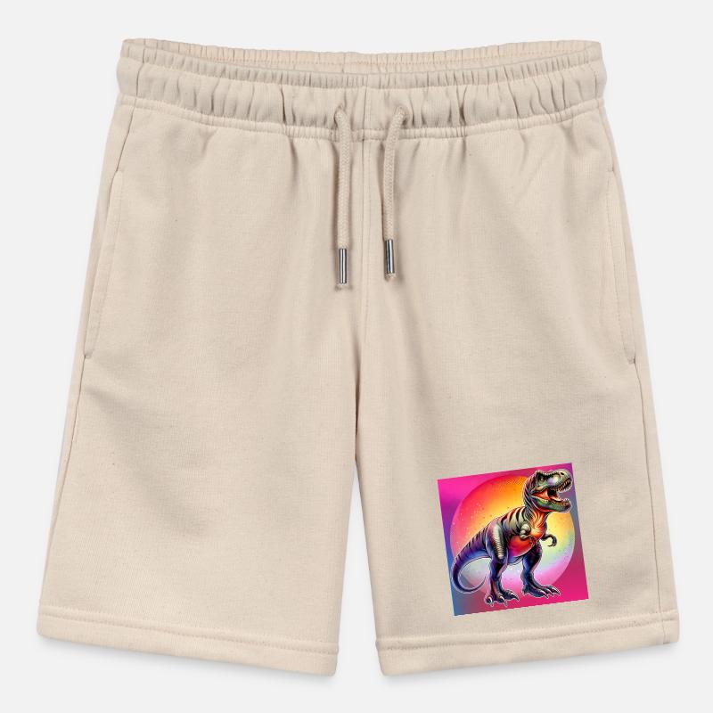 dinosaur Stanley/Stella MINI BOLTER Organic Teen Jogging Shorts