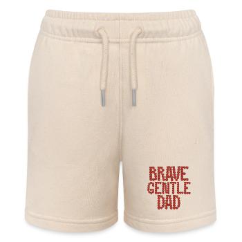 Mutiger, sanfter Vater - Stanley/Stella Teenager Bio-Joggingshorts MINI BOLTER - Natur - Vorne