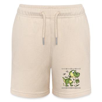 Schulkind Dino Schultüte Schultasche Buch Schule - Stanley/Stella Teenager Bio-Joggingshorts MINI BOLTER - Natur - Vorne