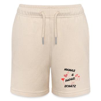 Mamas und Papas Schatz - Stanley/Stella Teenager Bio-Joggingshorts MINI BOLTER - Natur - Vorne
