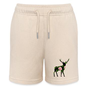 Hirsch - Stanley/Stella Teenager Bio-Joggingshorts MINI BOLTER - Natur - Vorne