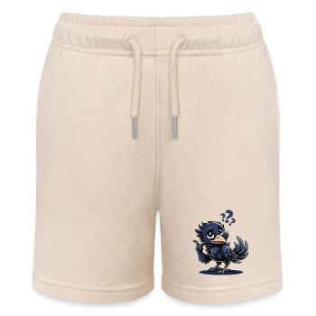 Raven Comic - Stanley/Stella MINI BOLTER Organic Teen Jogging Shorts - soft Ecru - Front