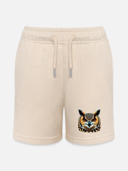 Eule - Stanley/Stella Teenager Bio-Joggingshorts MINI BOLTER - Natur