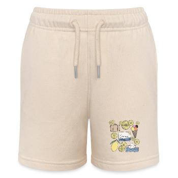 Summer - Stanley/Stella MINI BOLTER Organic Teen Jogging Shorts - soft Ecru - Front