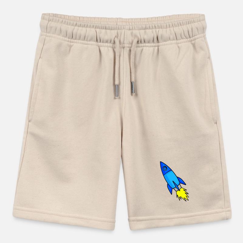 Rocket in space Stanley/Stella MINI BOLTER Organic Teen Jogging Shorts