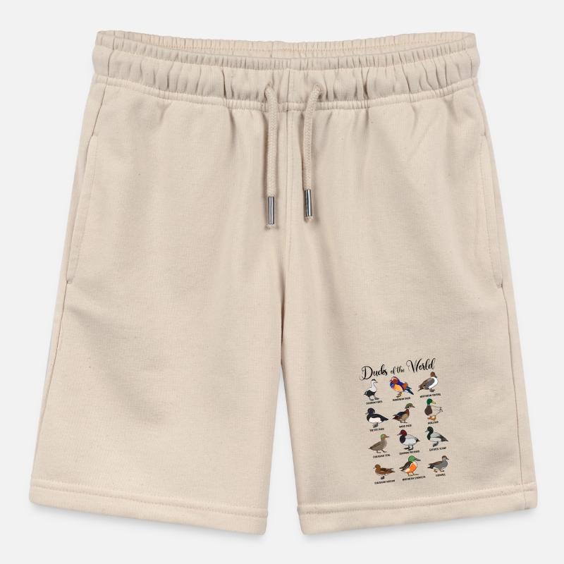 Different ducks - types of ducks Stanley/Stella MINI BOLTER Organic Teen Jogging Shorts