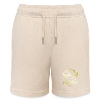 Après-Ski Team Slogan - Stanley/Stella MINI BOLTER Organic Teen Jogging Shorts - soft Ecru - Front