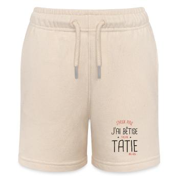 I can't I messed up with Auntie's favorite - Stanley/Stella MINI BOLTER Organic Teen Jogging Shorts - soft Ecru - Front
