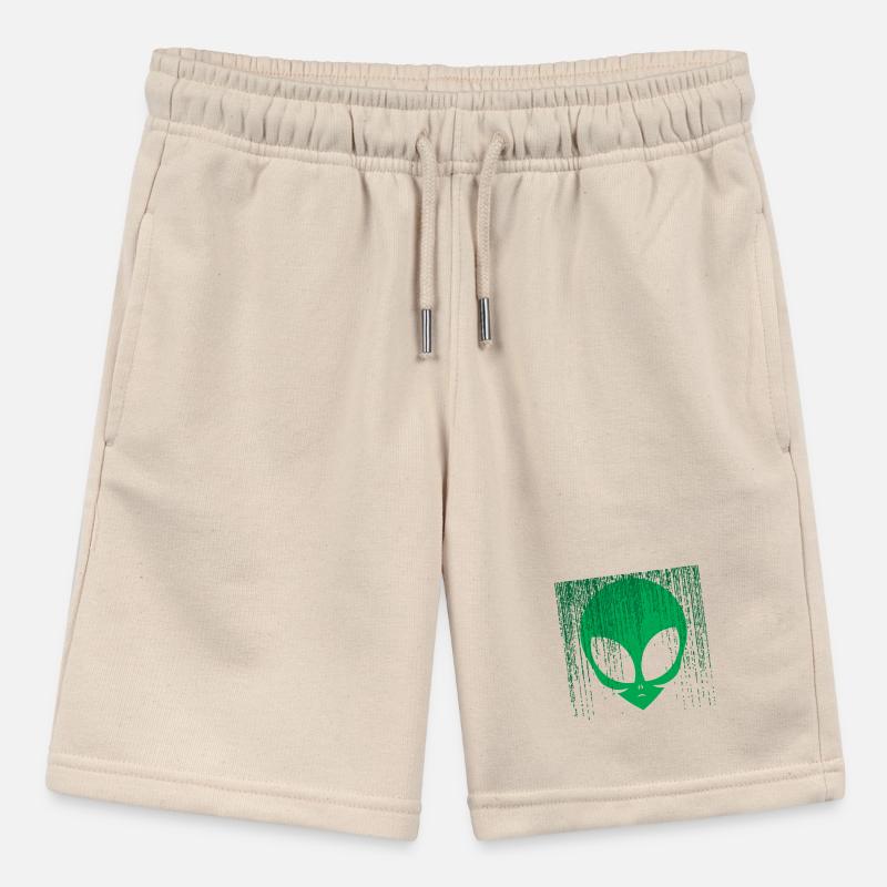 Extraterrestrial Algorithms Codes Effect Alien Pun Stanley/Stella MINI BOLTER Organic Teen Jogging Shorts
