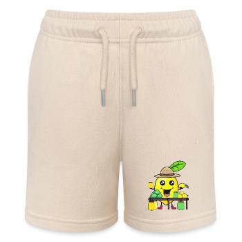 Lemon Lemons Juice Shop Lemon Summer Fruit - Stanley/Stella MINI BOLTER Organic Teen Jogging Shorts - soft Ecru - Front