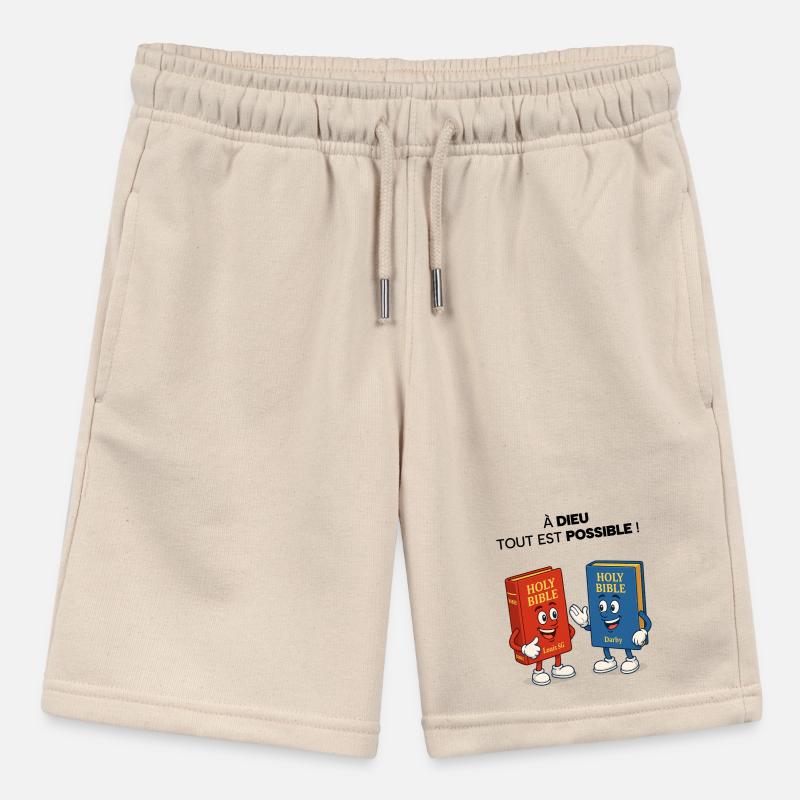 Bibel T-Shirt Stanley/Stella Teenager Bio-Joggingshorts MINI BOLTER