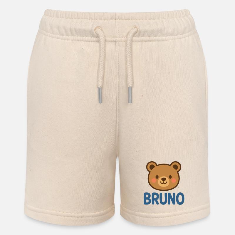 Bruno - Short bio MINI BOLTER Stanley/Stella Ado - écru doux