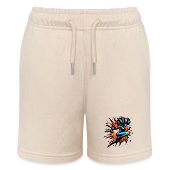 Sprinteur néon coloré - Short bio MINI BOLTER Stanley/Stella Ado - écru doux - Devant