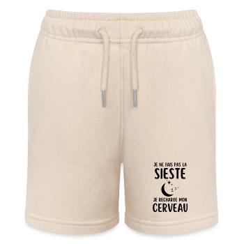 Humour sieste dormir - Short bio MINI BOLTER Stanley/Stella Ado - écru doux - Devant