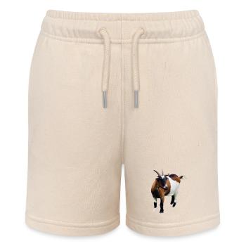 Ziege - Stanley/Stella Teenager Bio-Joggingshorts MINI BOLTER - Natur - Vorne