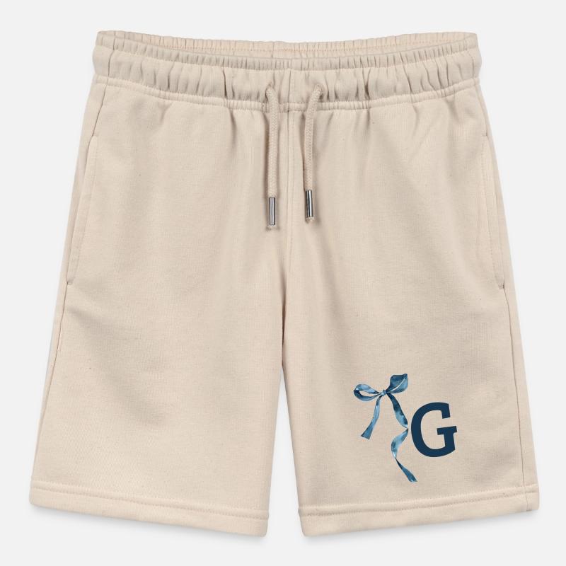 Monogramm g Geschenkidee Stanley/Stella Teenager Bio-Joggingshorts MINI BOLTER