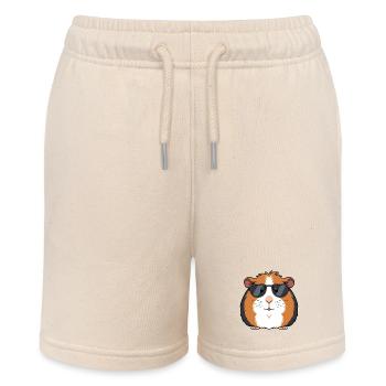 Cochon d'Inde lunettes soleil chic - Short bio MINI BOLTER Stanley/Stella Ado - écru doux - Devant
