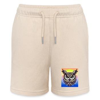 Eule - Stanley/Stella Teenager Bio-Joggingshorts MINI BOLTER - Natur - Vorne