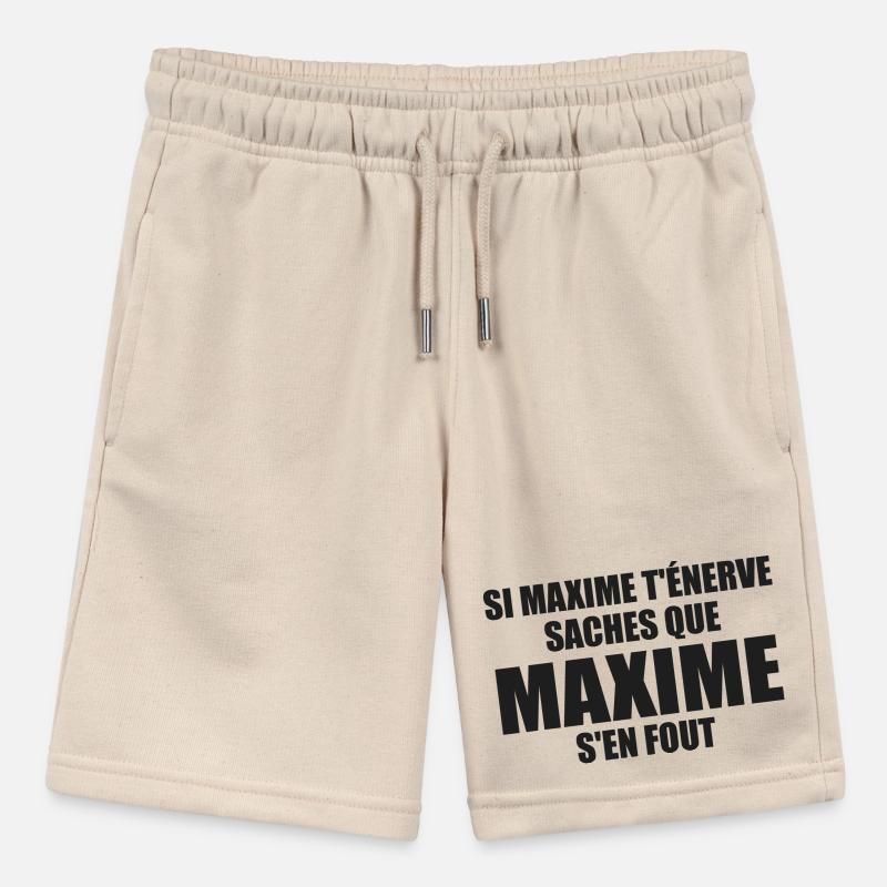 Wenn Maxime dich nervt, sei dir bewusst, dass Maxime sich einen Dreck darum schert Stanley/Stella Teenager Bio-Joggingshorts MINI BOLTER