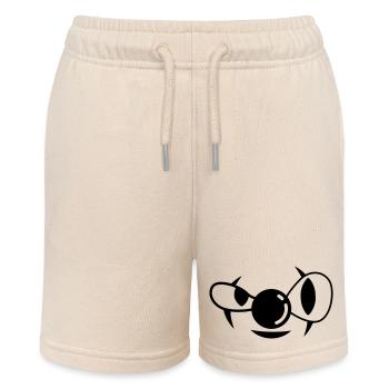 sweet joker comic eyes - Stanley/Stella Teenager Bio-Joggingshorts MINI BOLTER - Natur - Vorne