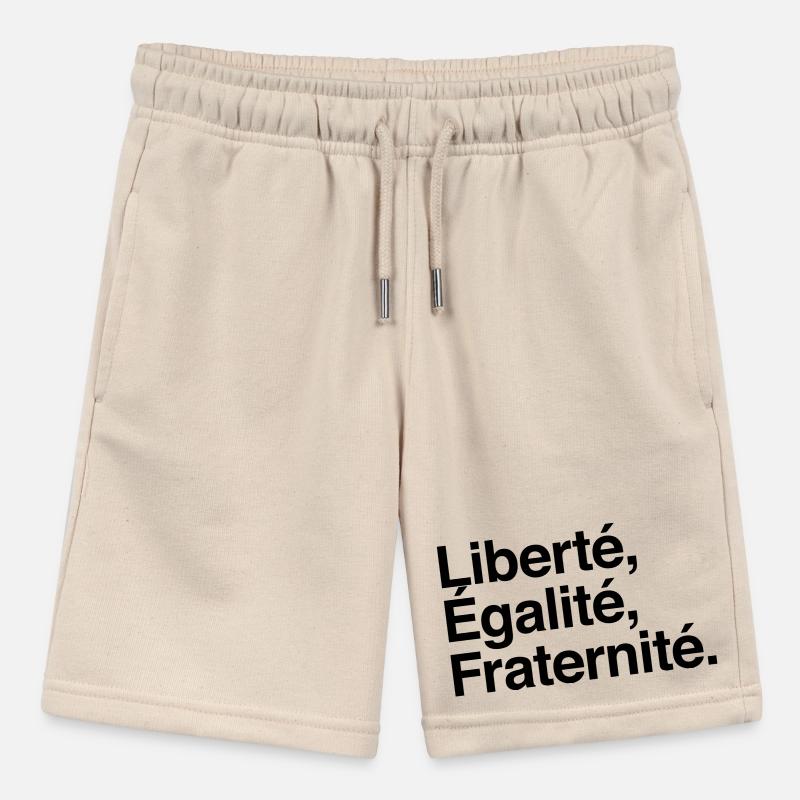 Liberté Egalité Fraternité - Devise République Short bio MINI BOLTER Stanley/Stella Ado