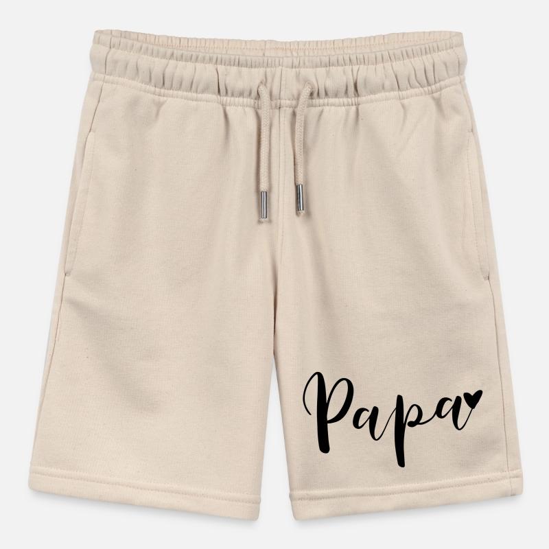 Papa Herz Geschenkidee Stanley/Stella Teenager Bio-Joggingshorts MINI BOLTER