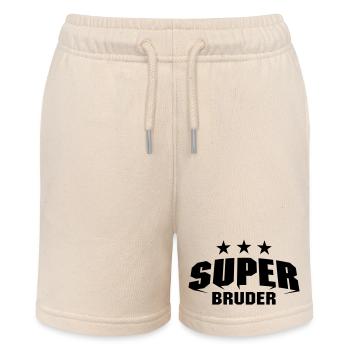 Super Bruder - Stanley/Stella Teenager Bio-Joggingshorts MINI BOLTER - Natur - Vorne