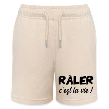 Râler c'est la vie ! Humour Drôle Blague - Short bio MINI BOLTER Stanley/Stella Ado - écru doux - Devant