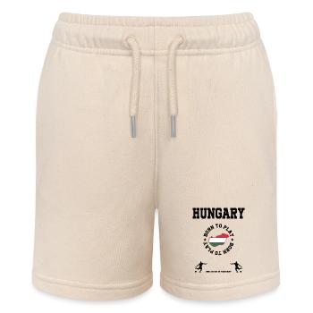 Ungarn - Stanley/Stella Teenager Bio-Joggingshorts MINI BOLTER - Natur - Vorne