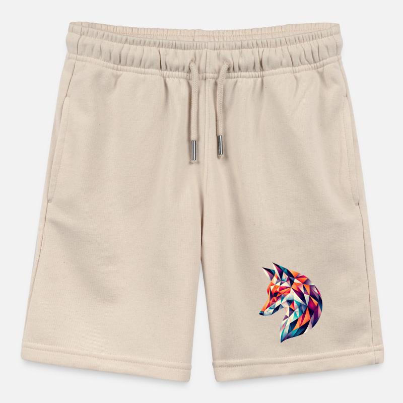 Fox vector Stanley/Stella MINI BOLTER Organic Teen Jogging Shorts
