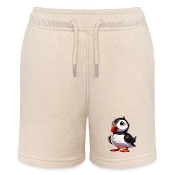Papageitaucher - Stanley/Stella Teenager Bio-Joggingshorts MINI BOLTER - Natur - Vorne