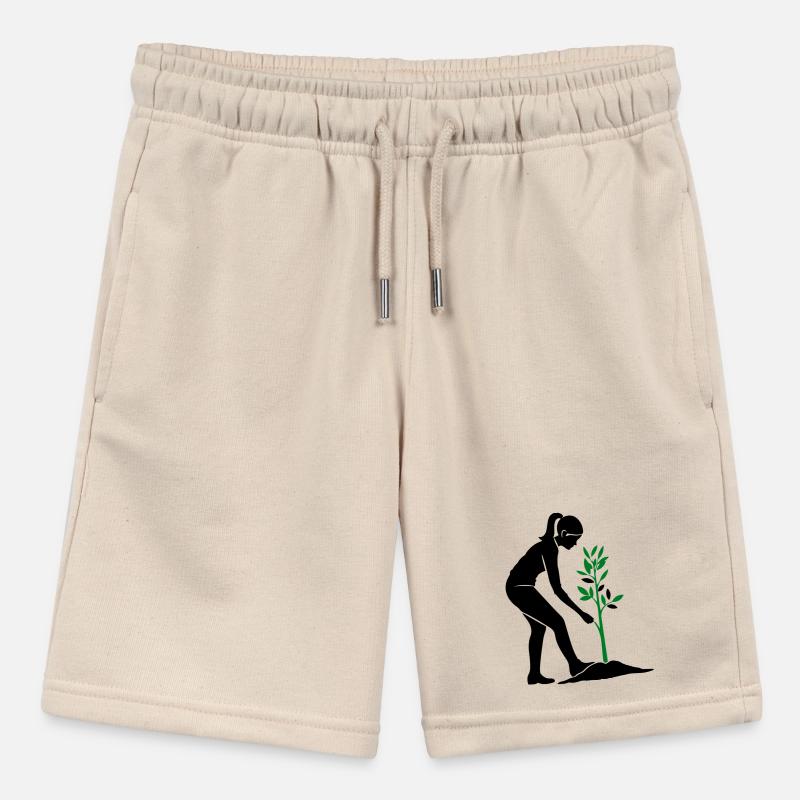 Tree Plants Nature Conservation Stanley/Stella MINI BOLTER Organic Teen Jogging Shorts