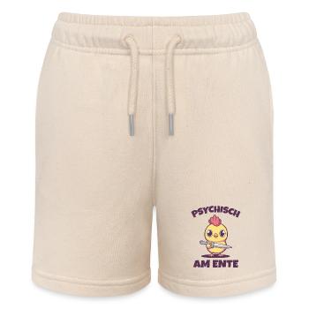 Psychisch am Ente - Stanley/Stella Teenager Bio-Joggingshorts MINI BOLTER - Natur - Vorne