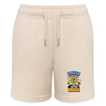 Garden and Digging Shirt - Stanley/Stella MINI BOLTER Organic Teen Jogging Shorts - soft Ecru - Front