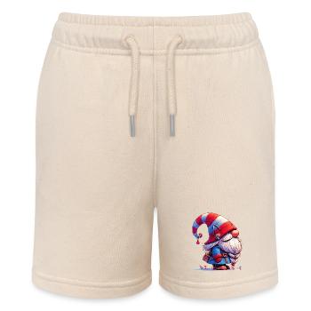 Gnome Goblin Elf - Stanley/Stella MINI BOLTER Organic Teen Jogging Shorts - soft Ecru - Front