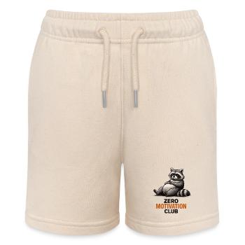 Zero Motivation Waschbärclub - Stanley/Stella Teenager Bio-Joggingshorts MINI BOLTER - Natur - Vorne