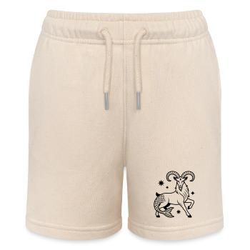 Steinbock - Stanley/Stella Teenager Bio-Joggingshorts MINI BOLTER - Natur - Vorne