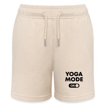 Yoga Meditation Spa Namaste - Stanley/Stella MINI BOLTER Organic Teen Jogging Shorts - soft Ecru - Front
