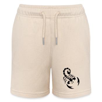 skorpion - Stanley/Stella Teenager Bio-Joggingshorts MINI BOLTER - Natur - Vorne